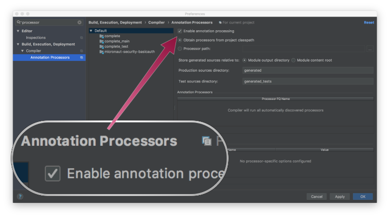 annotationprocessorsintellij